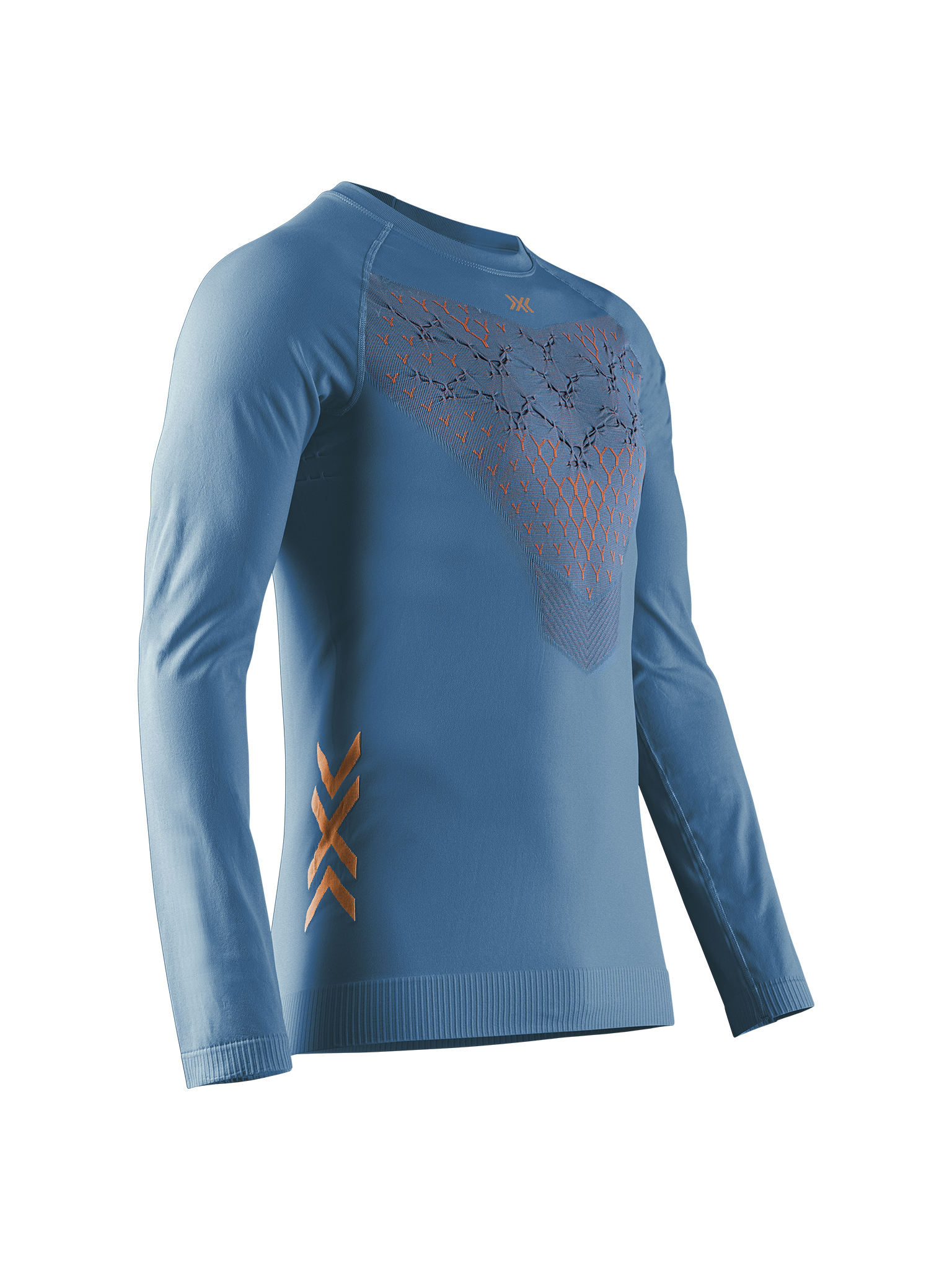 x-socks-twyce-run-shirt-ls-men-laufshirt-langarm-mineral-blue image 1