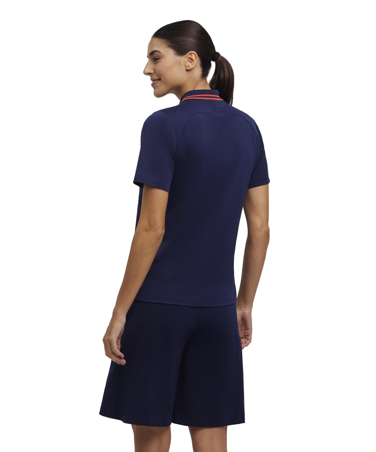 falke-golf-polo-shirt-damen-wei-regular-pique-mit-zip image 2