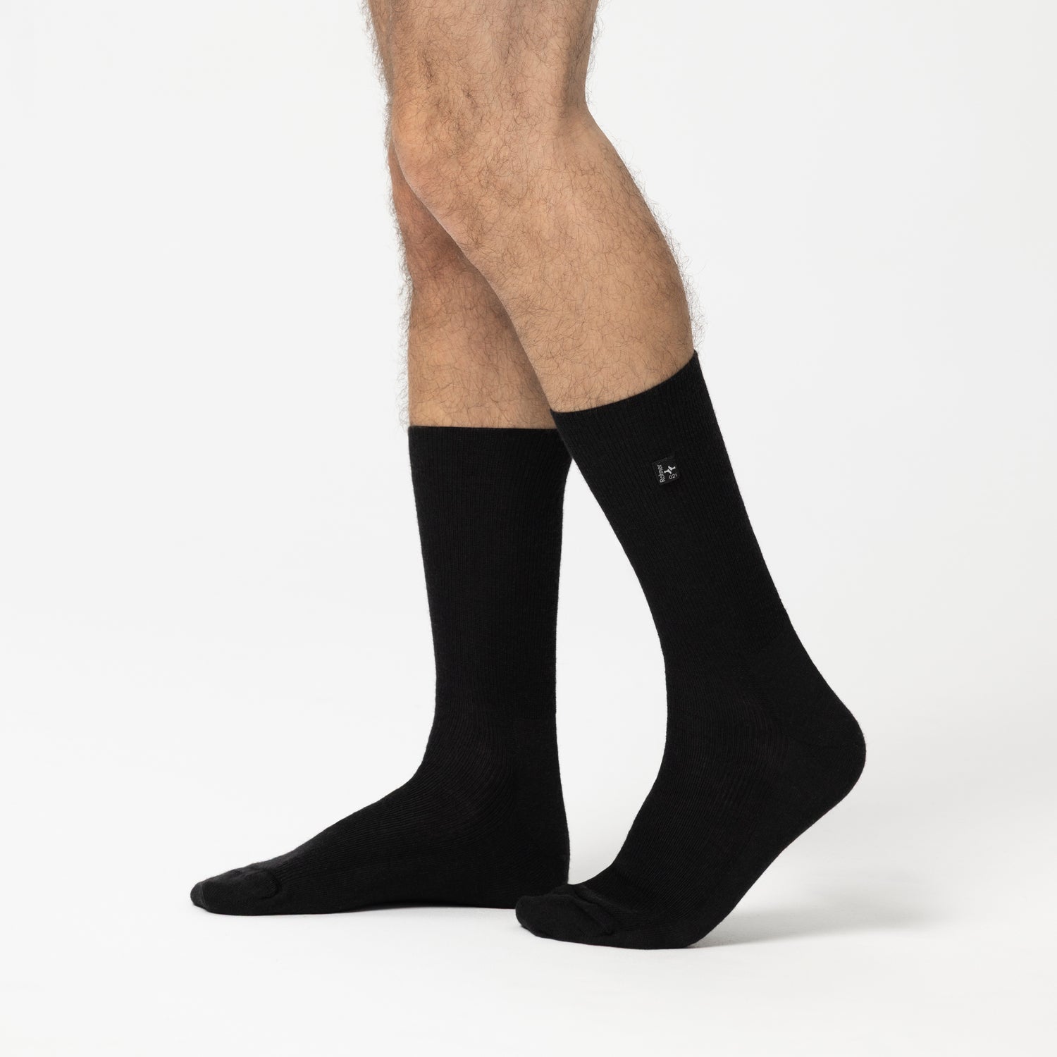 rohner-diabetic-wool-socks-diabetikersocken-schwarz-merinowolle image 4