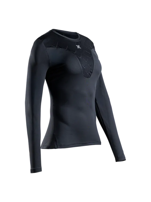 x-bionic-corefusion-run-shirt-langarm-damen-schwarz-thermoshirt image 1