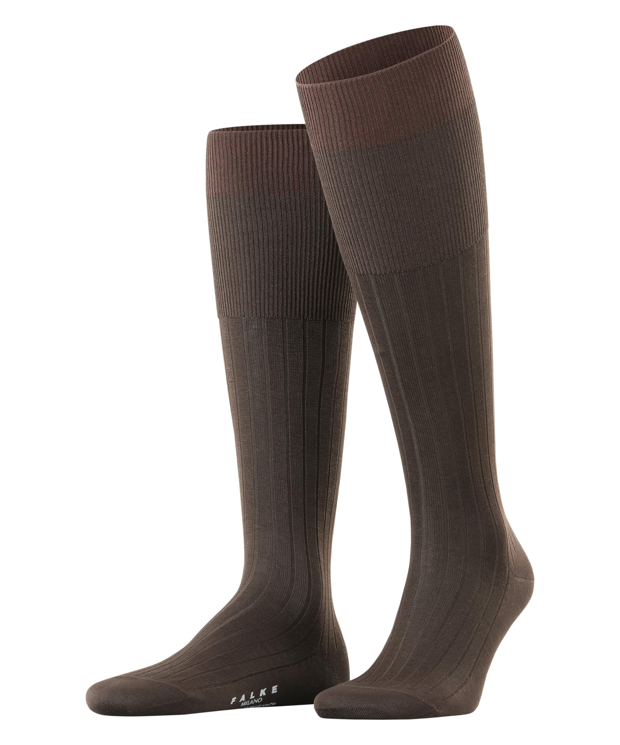 falke-milano-herren-kniestr-mpfe-baumwolle-39-40-schwarz image 1