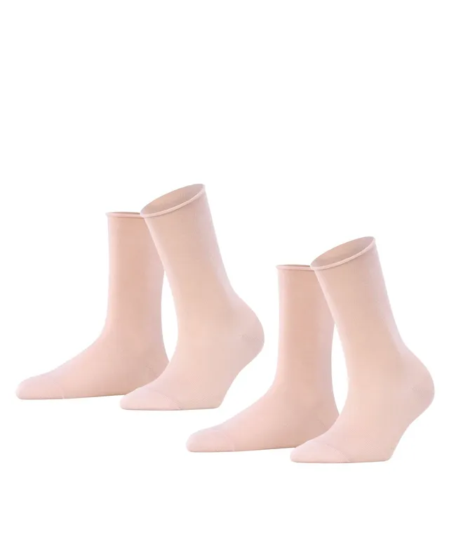 falke-happy-socken-damen-rosa-2-paar-baumwolle image 1