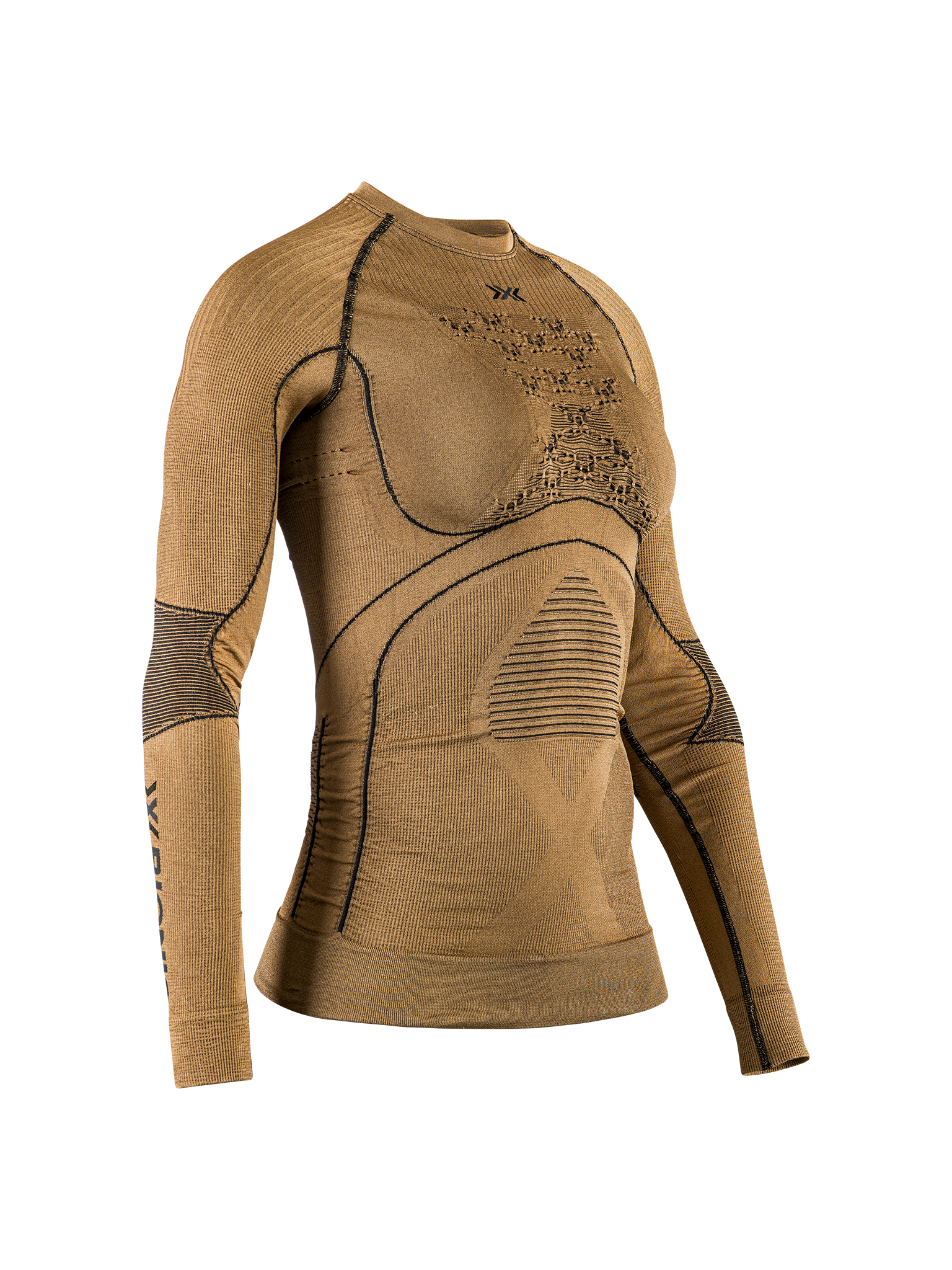 x-socks-radiactor-4-0-shirt-langarm-damen-gold-m-thermo image 1