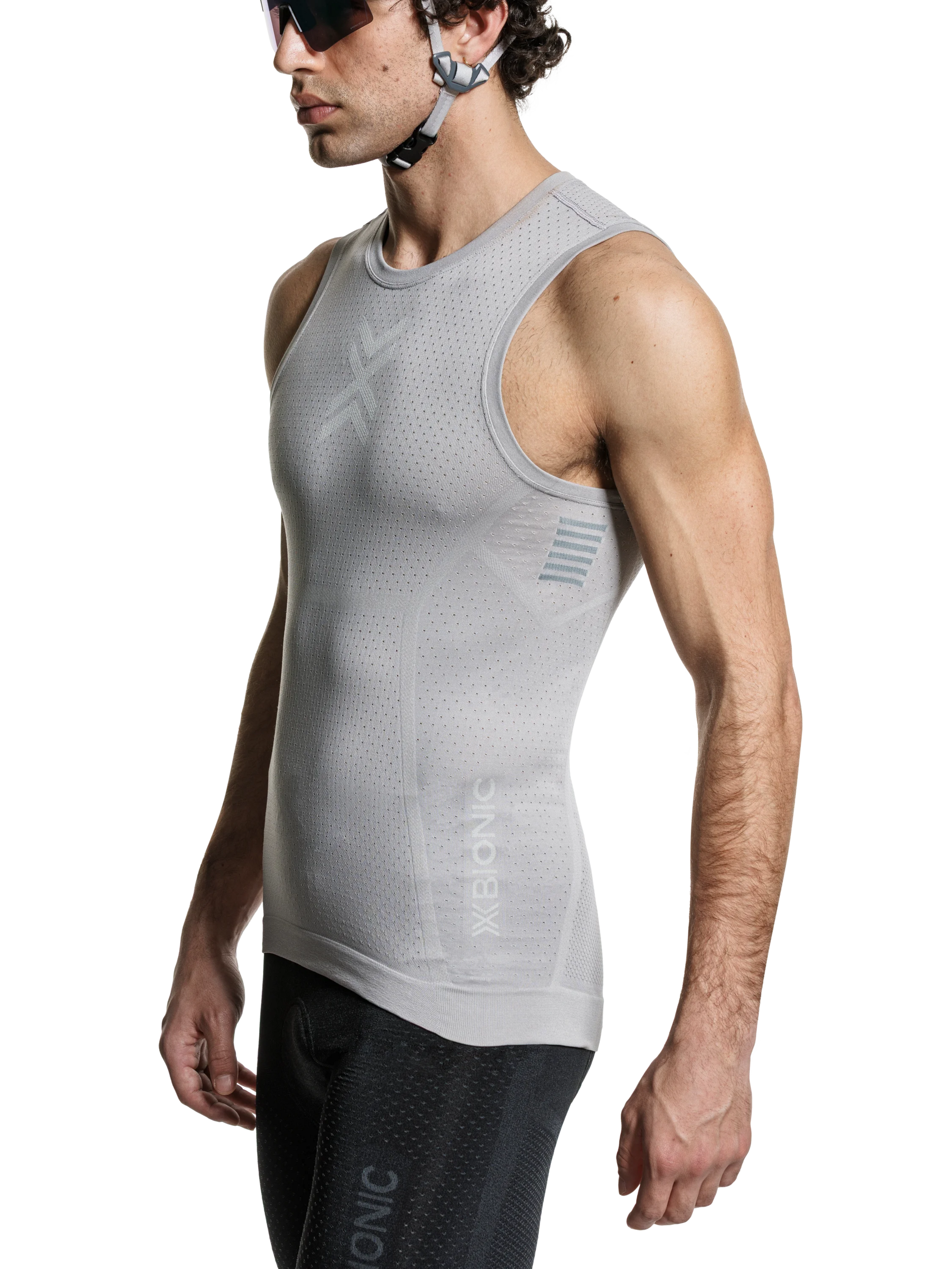 x-bionic-xceed-ride-baselayer-tanktop-seal-grey-gr-m image 3