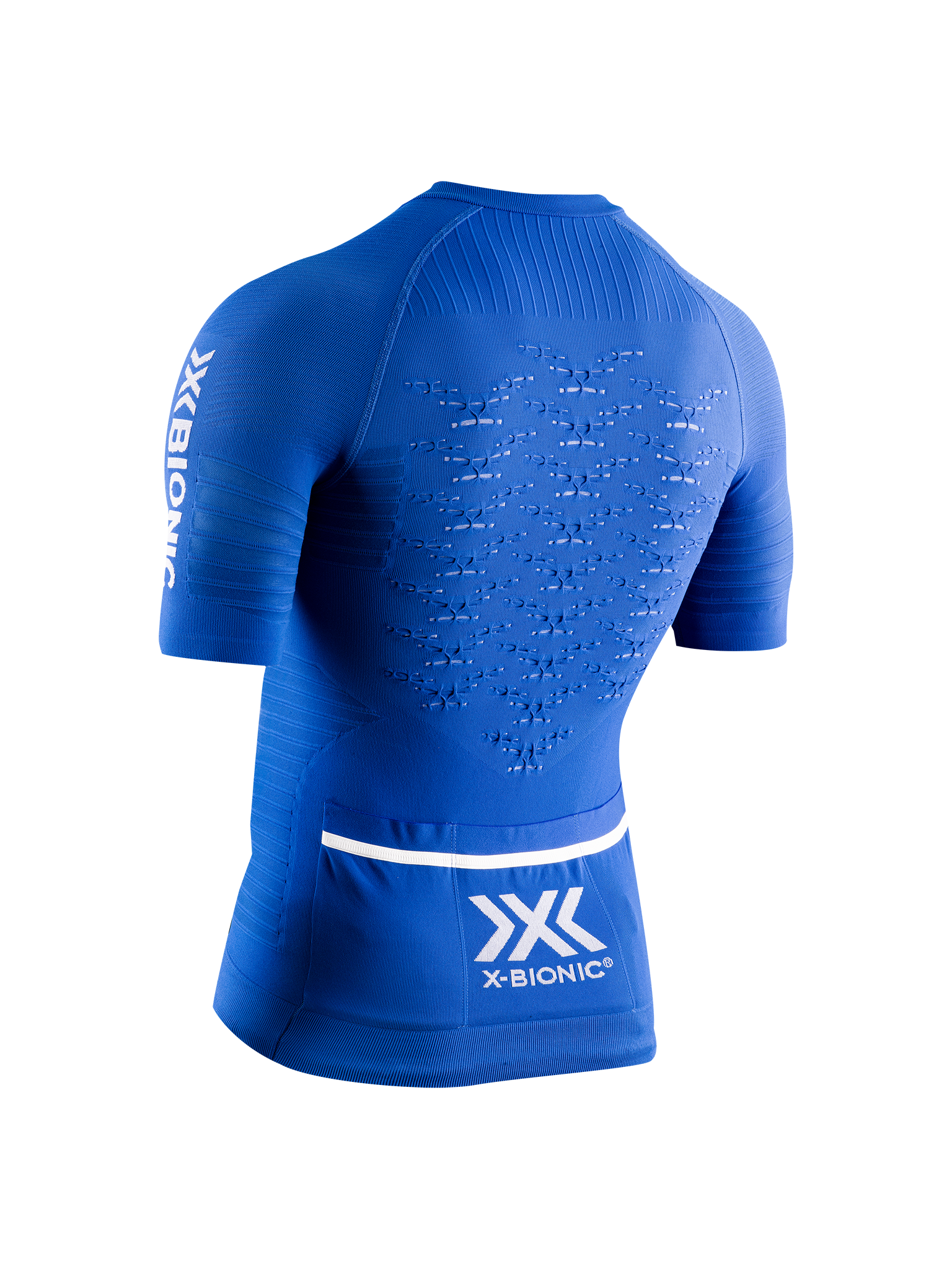 x-bionic-effektor-4d-cycling-zip-shirt-herren-blue-blossom image 2