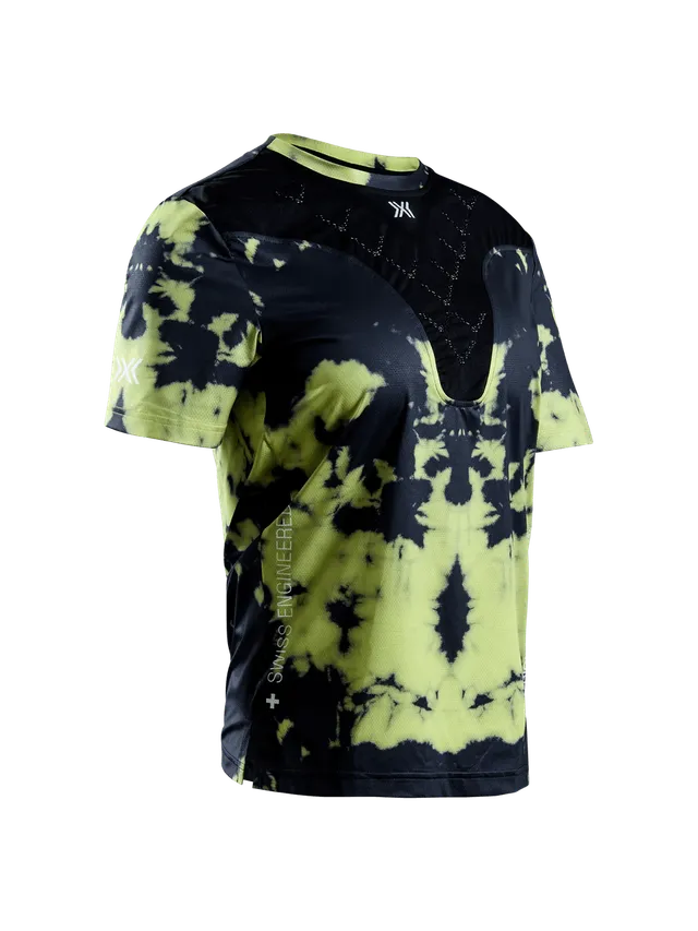 x-bionic-corefusion-run-shirt-ss-damen-laufshirt-tie-dye-electric image 1