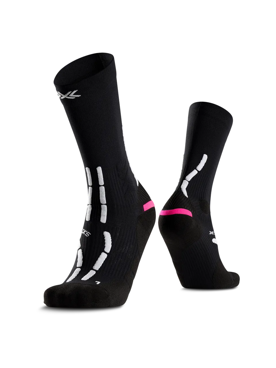 x-socks-trail-anatomix-crew-laufsocken-schwarz-wei-42-44 image 1