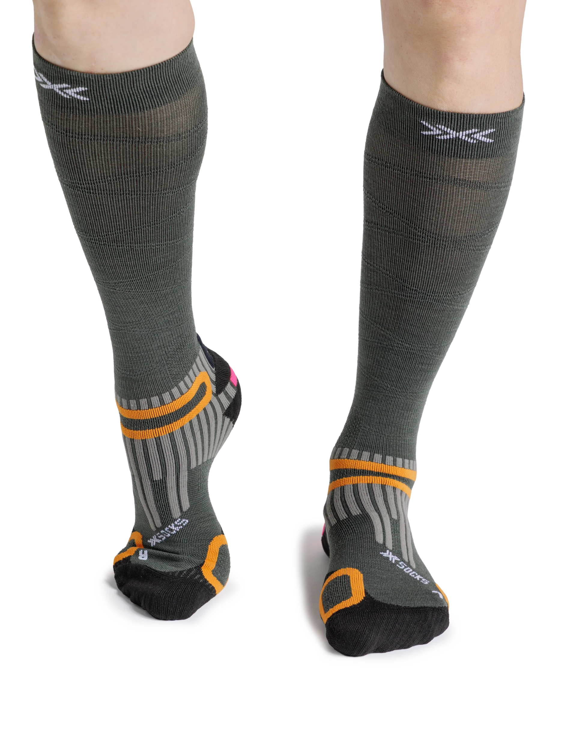 x-socks-hike-anatomix-merino-otc-wandersocken-heather-grey-42-44 image 7