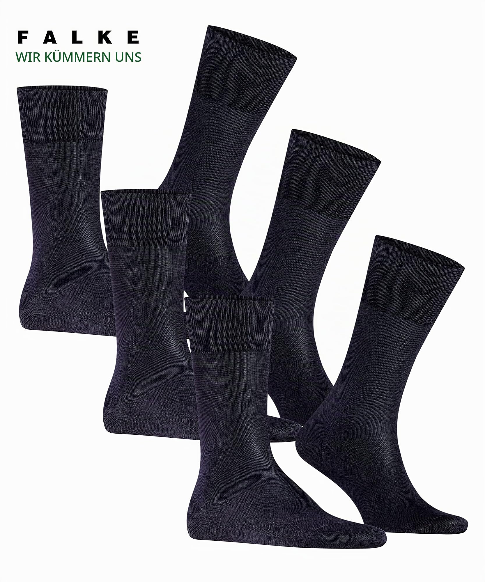 falke-tiago-socken-herren-schwarz-3-paar-fil-d-ecosse image 3