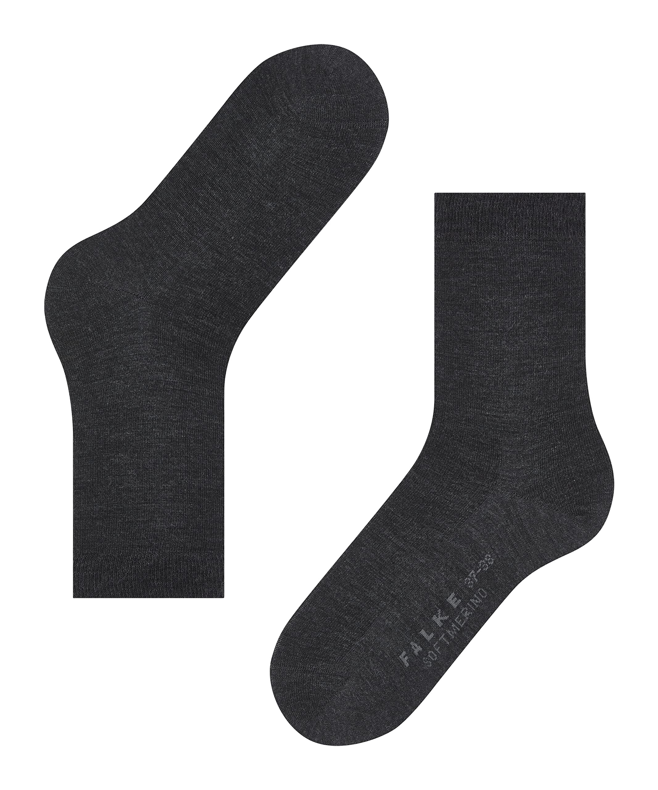 falke-softmerino-damensocken-merinowolle-schwarz-39-42 image 6