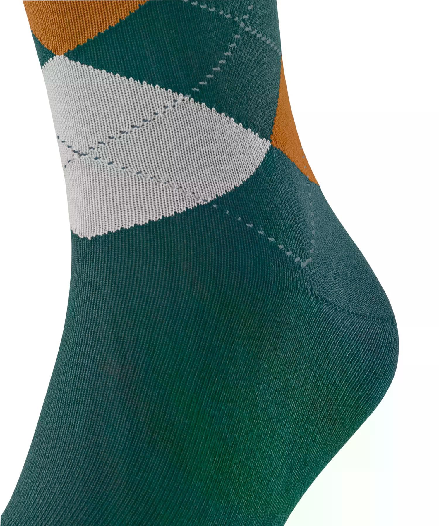 falke-sensitive-argyle-socken-petrol-43-46-baumwolle-rauten image 3