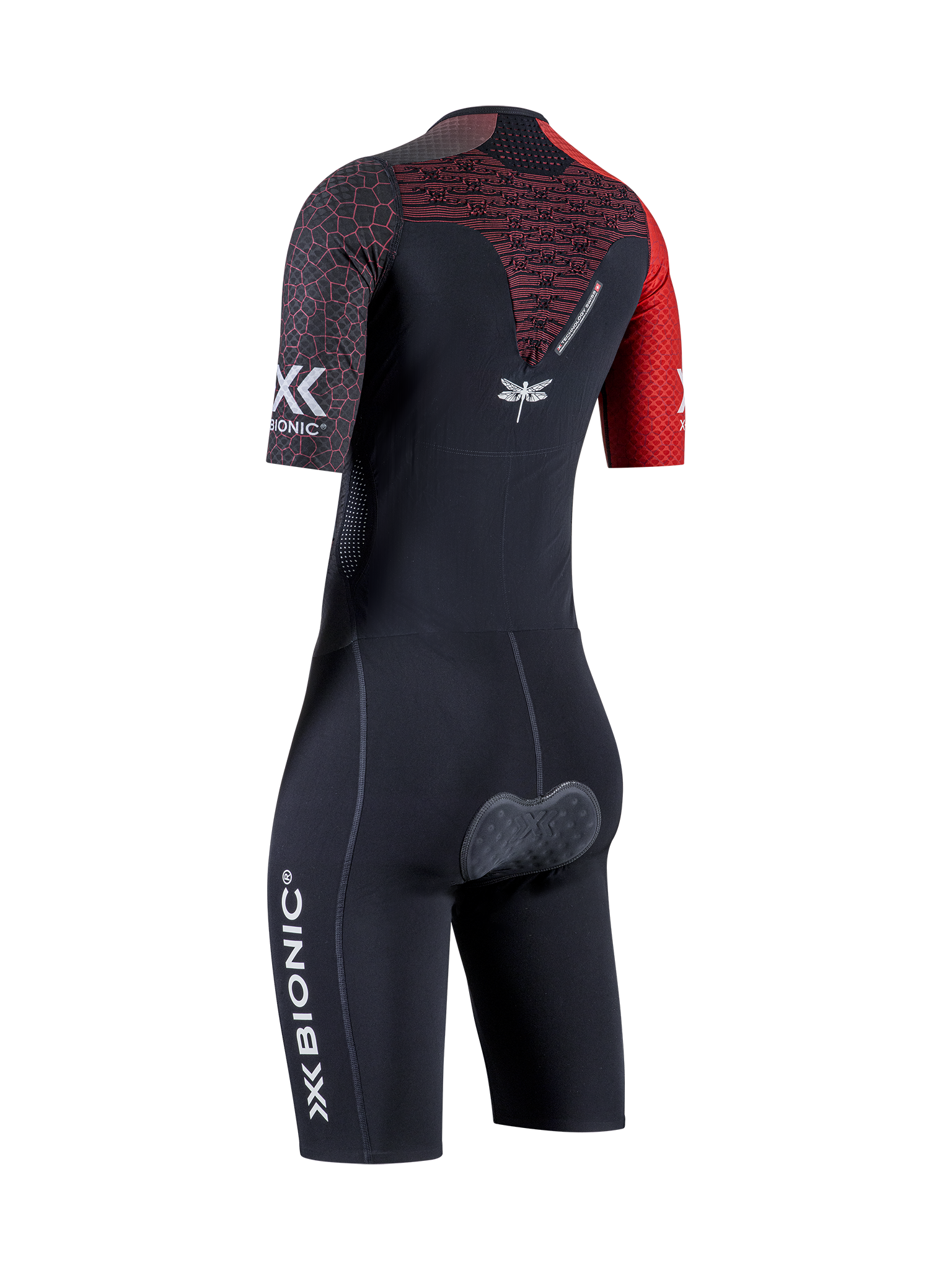 x-bionic-dragonfly-trisuit-5g-wmn-triathlonanzug-red-black-m image 2