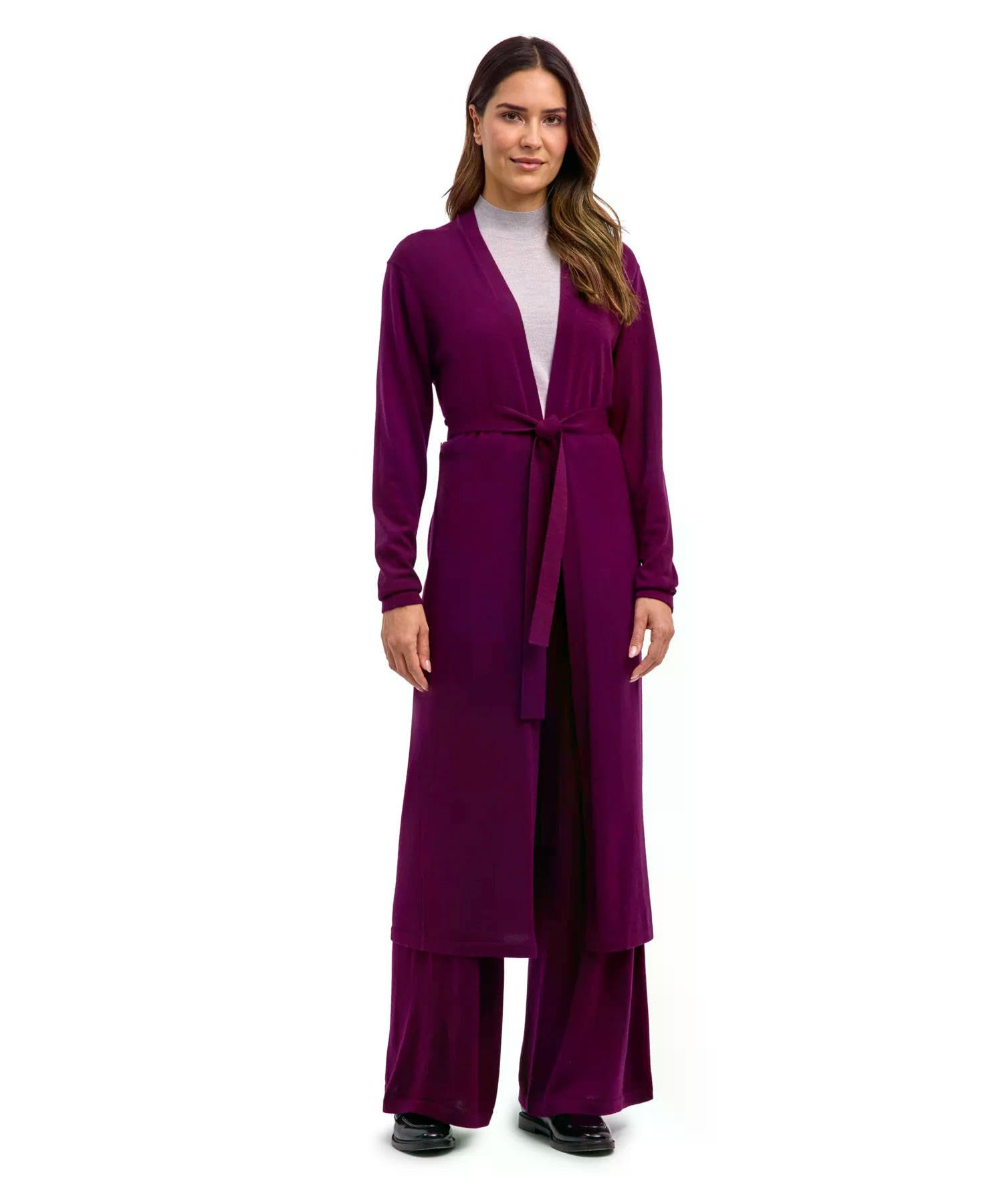falke-favorites-x-fine-long-strickjacke-damen-schwarz-merinowolle image 8