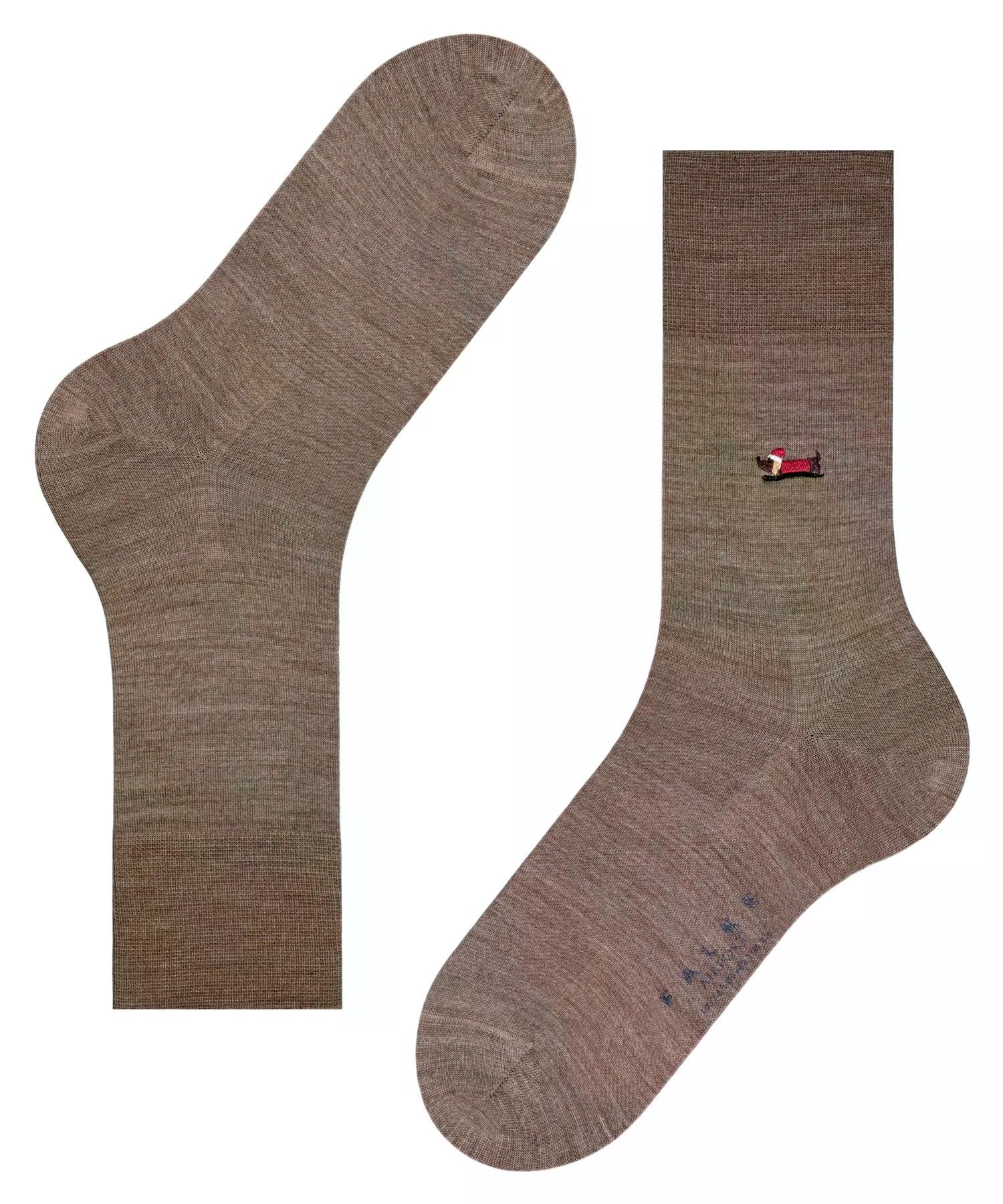 falke-airport-x-mas-dachshund-socken-nutmeg-43-44 image 5