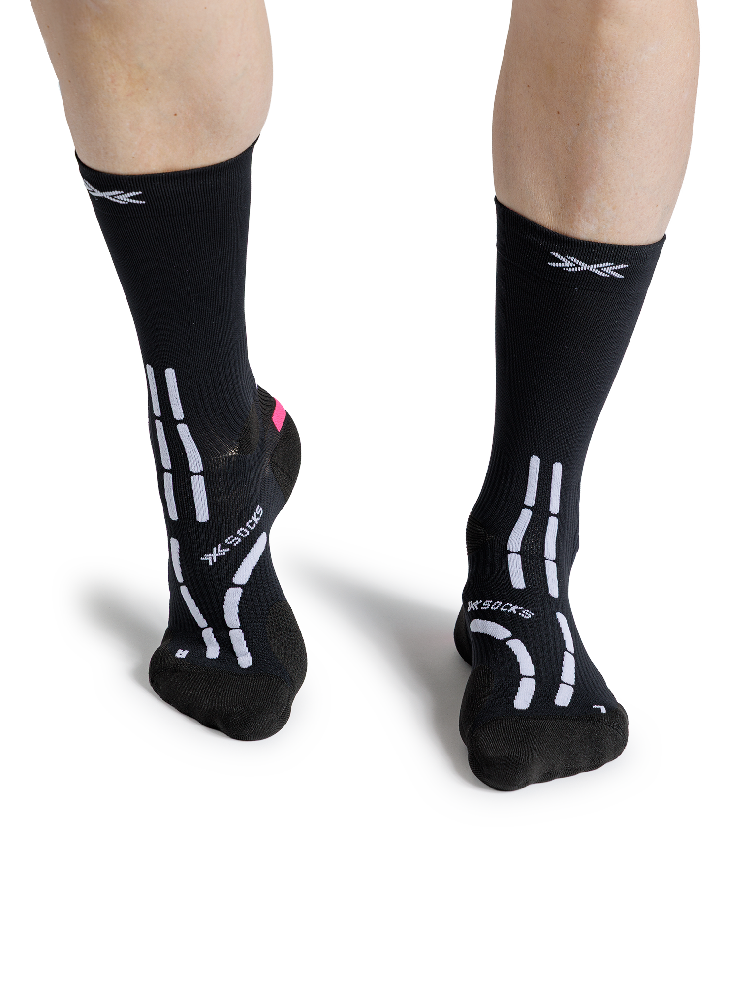 x-socks-trail-anatomix-crew-laufsocken-schwarz-wei-42-44 image 2
