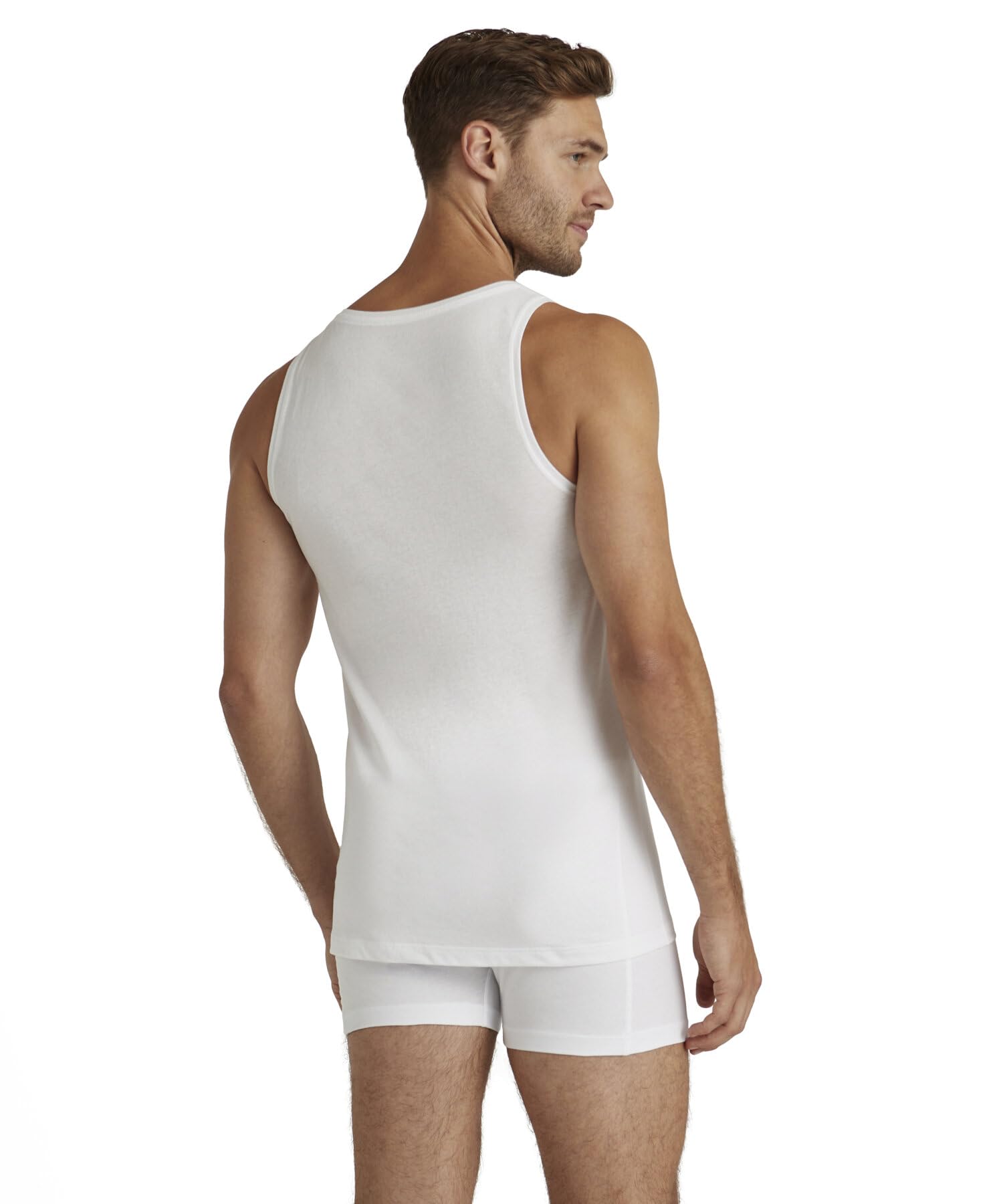 falke-daily-natural-singlet-unterhemd-herren-schwarz-bio-baumwolle image 2