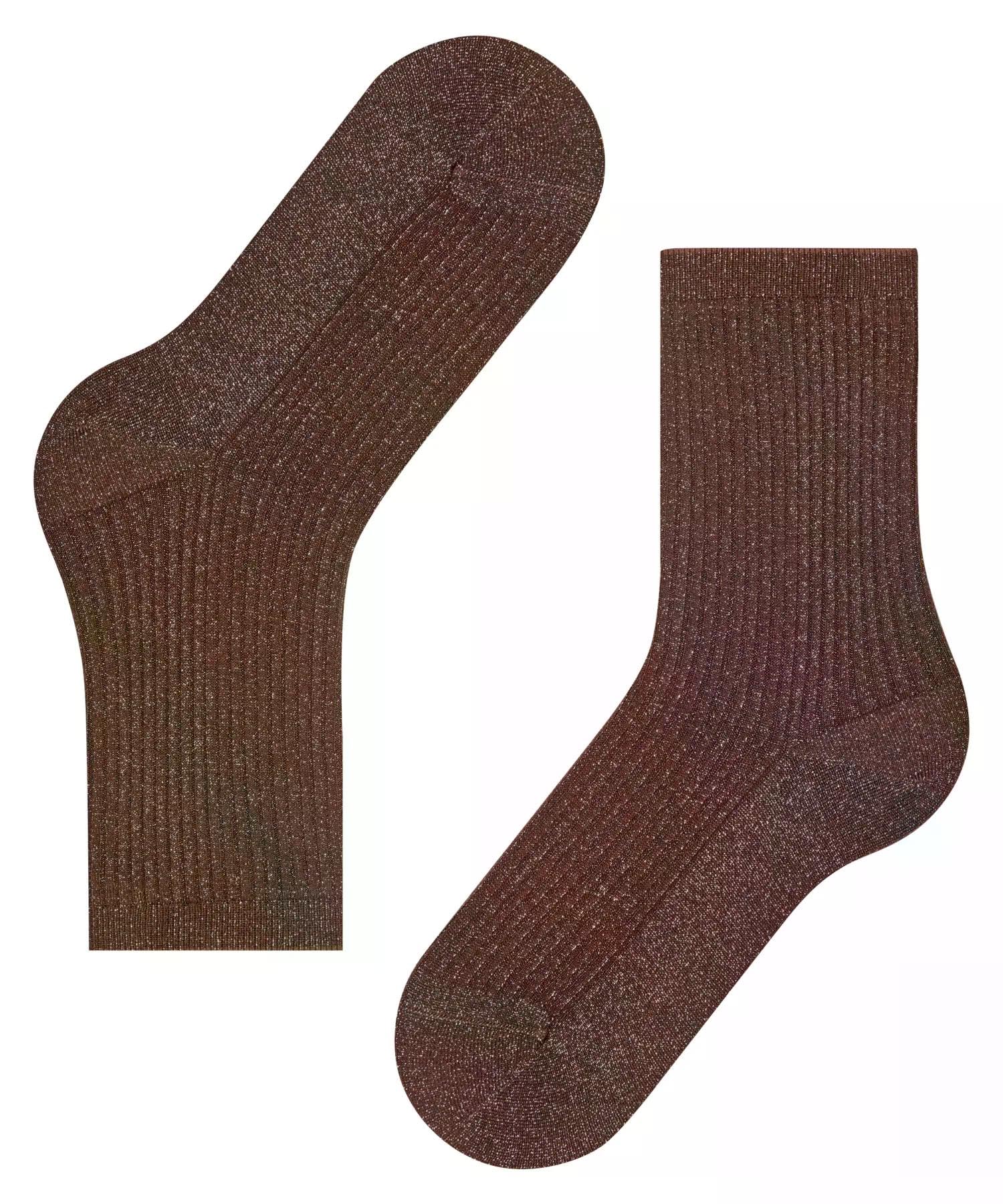 falke-shiny-rib-socken-dark-brown-39-42-viskose image 5
