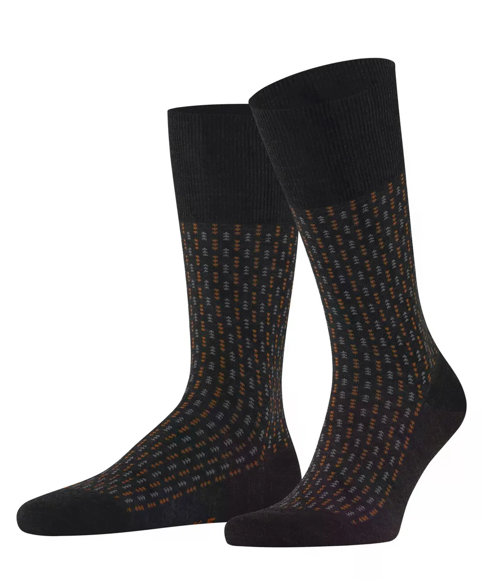 falke-airport-special-edition-socken-black-45-46-merinowolle image 1