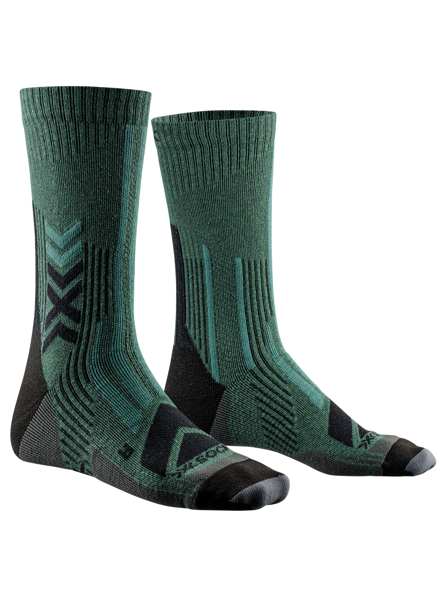 x-socks-hike-perform-merino-crew-wandersocken-schwarz-42-44 image 2