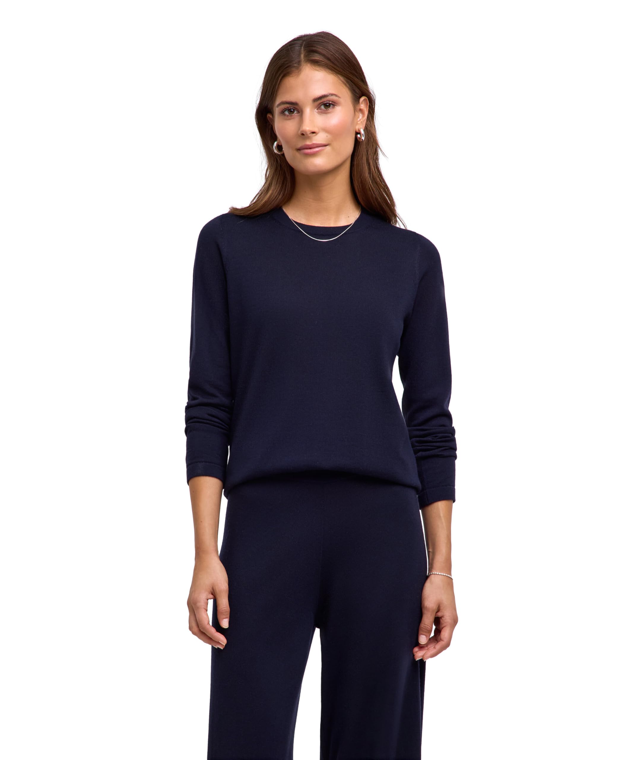 falke-favorites-crew-neck-pullover-damen-night-sky-merino image 1