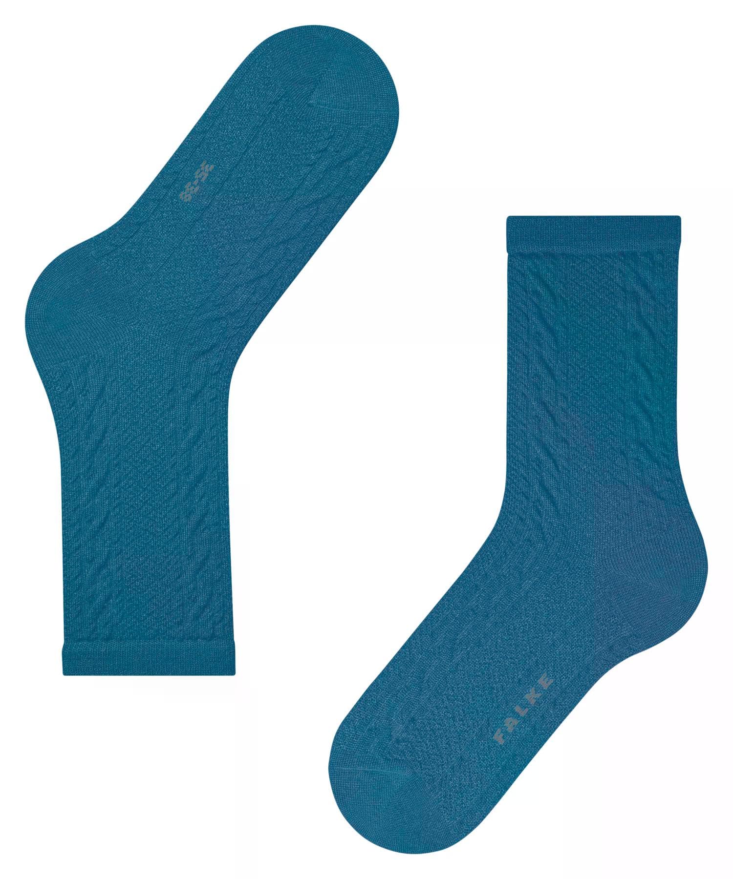falke-declivity-socken-merino-zopf-cyan-39-42 image 5