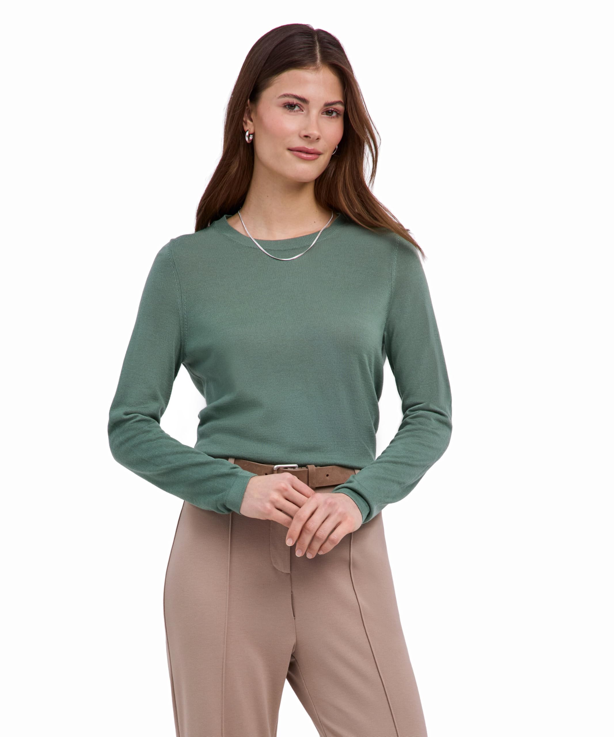 falke-favorites-crew-neck-pullover-damen-night-sky-merino image 8