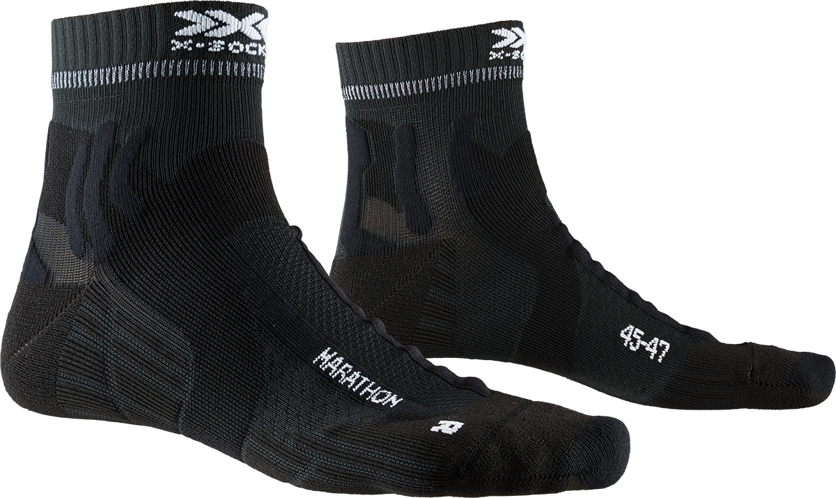 x-socks-marathon-laufsocken-opal-black-42-44-achillesschutz image 2