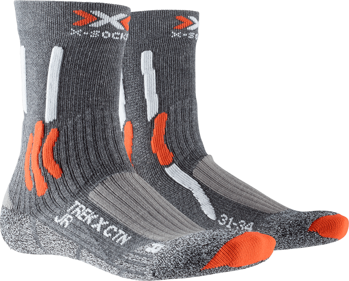 x-socks-trek-x-ctn-jr-kindersocken-27-30-baumwolle-wandern image 6