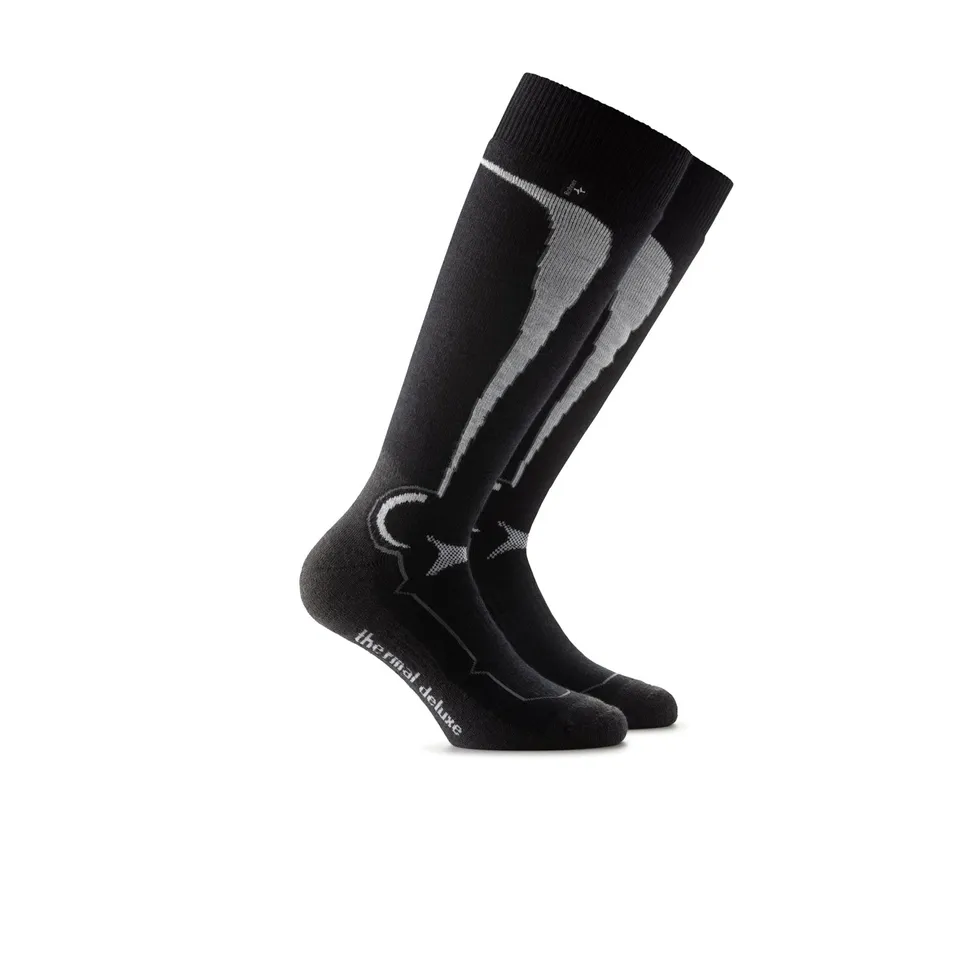 rohner-thermal-deluxe-skisocken-merinowolle-kaschmir-schwarz image 1