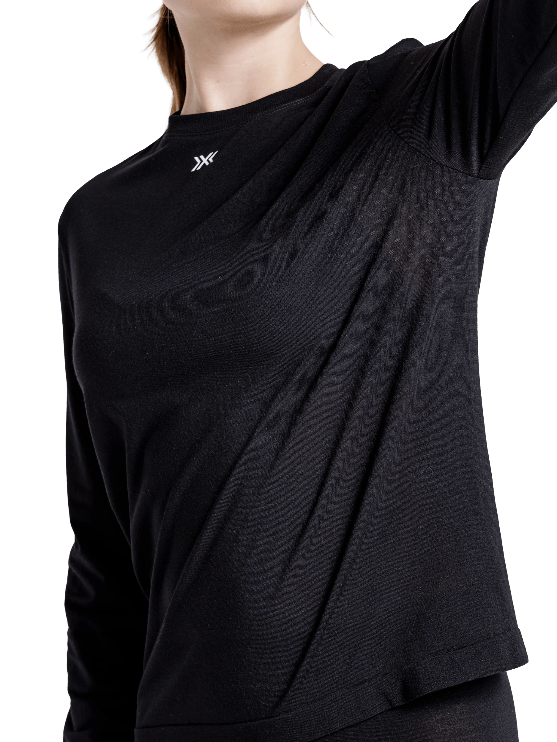 x-bionic-mightywool-light-shirt-langarm-damen-merino-schwarz image 6