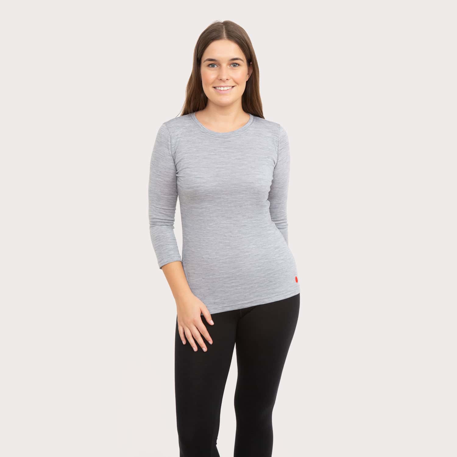 wundersocks-jenny-damen-merino-3-4-arm-shirt-slim image 3