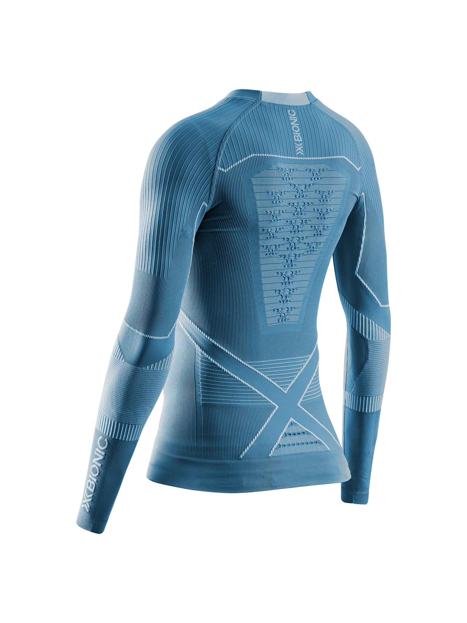 x-bionic-energy-accumulator-light-shirt-damen-mineral-blue-m image 2