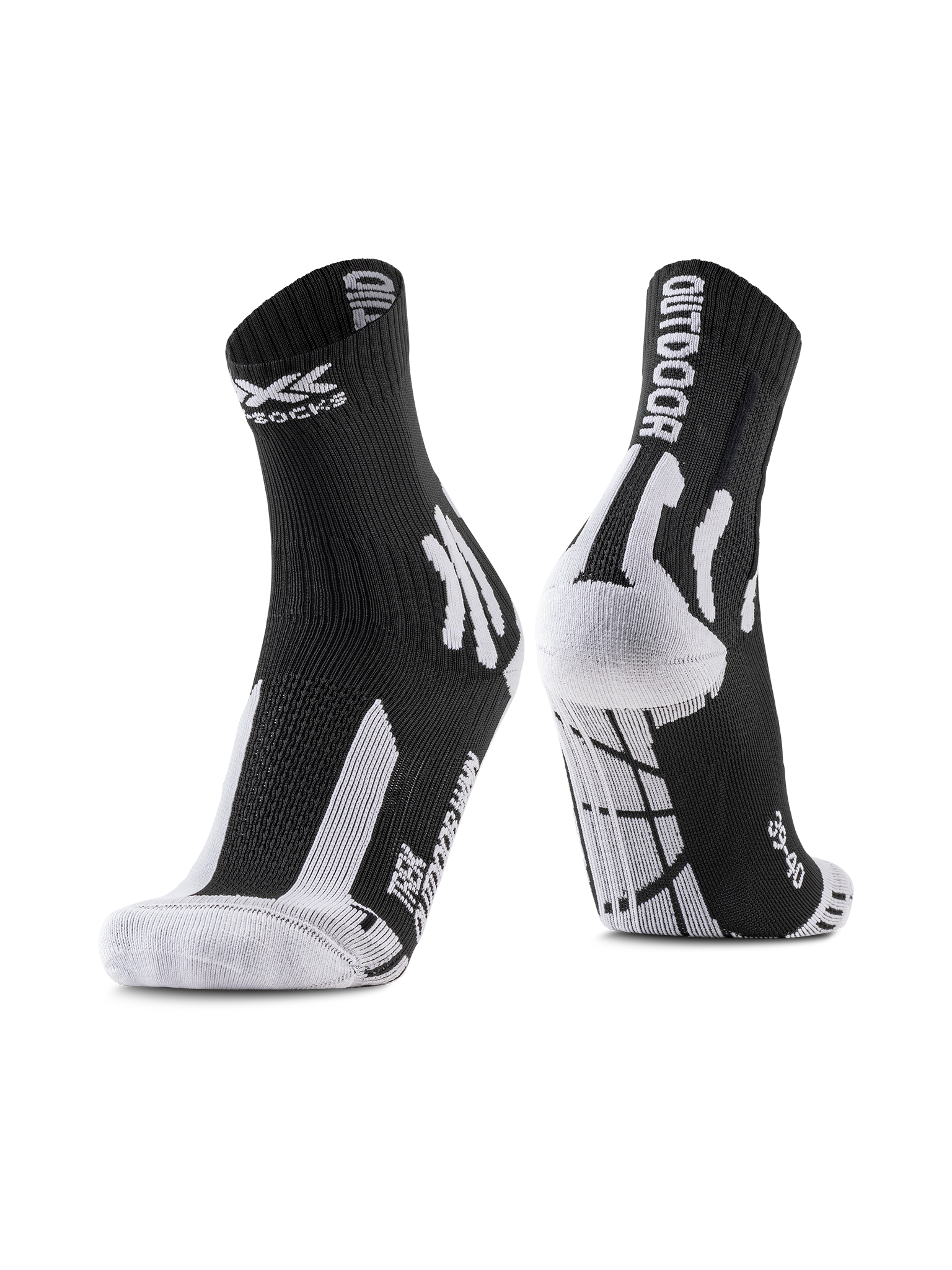 x-socks-trek-outdoor-wmn-wandersocken-opal-black-stabil image 1