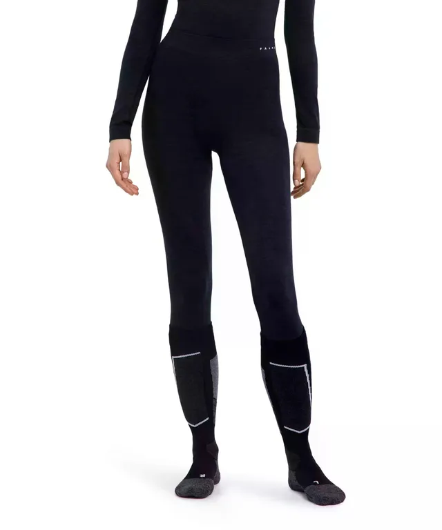 falke-wool-tech-3-4-funktionsunterhose-damen-schwarz-m-wolle image 1