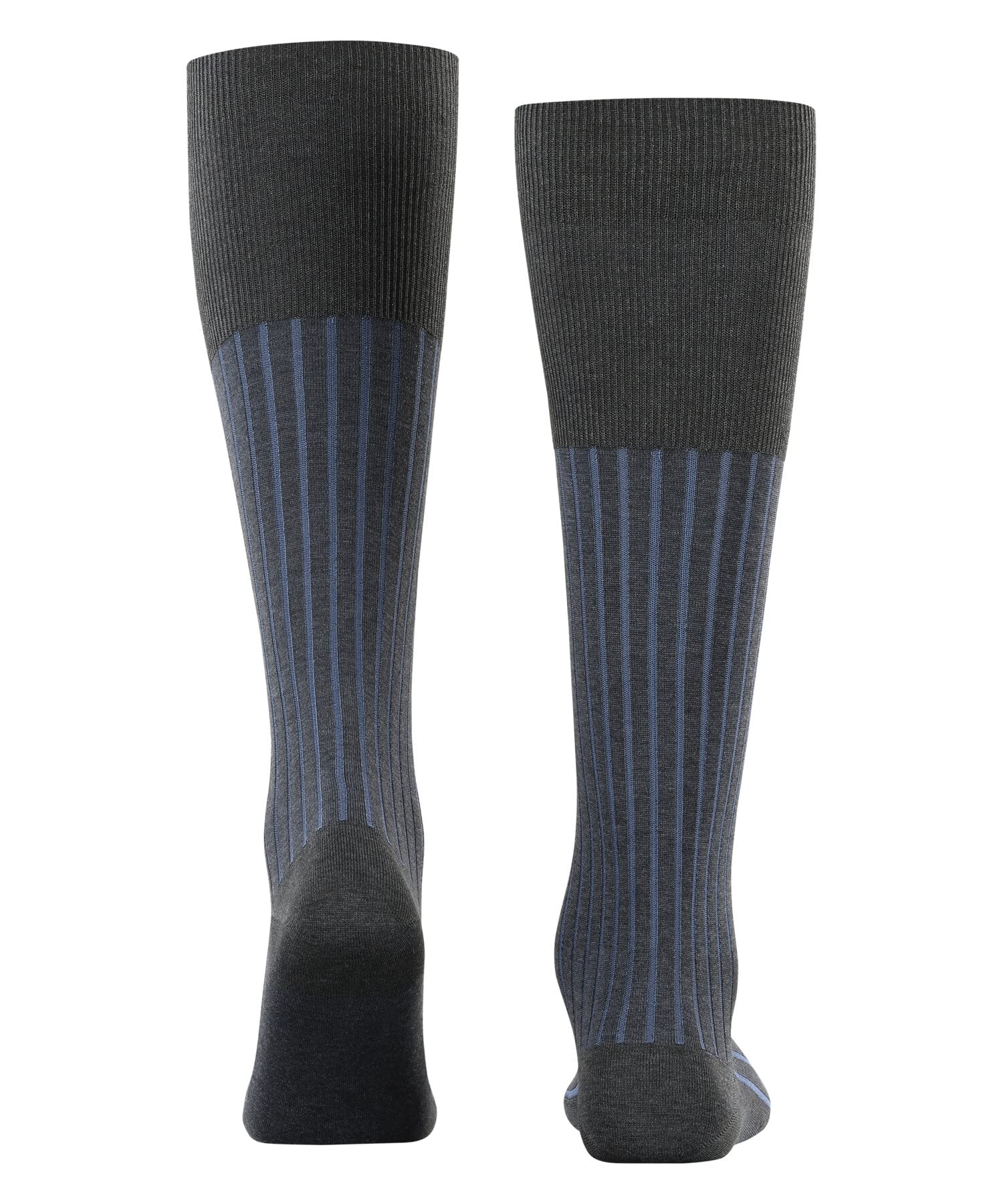 falke-shadow-herren-kniestr-mpfe-baumwolle-grau-43-44 image 2