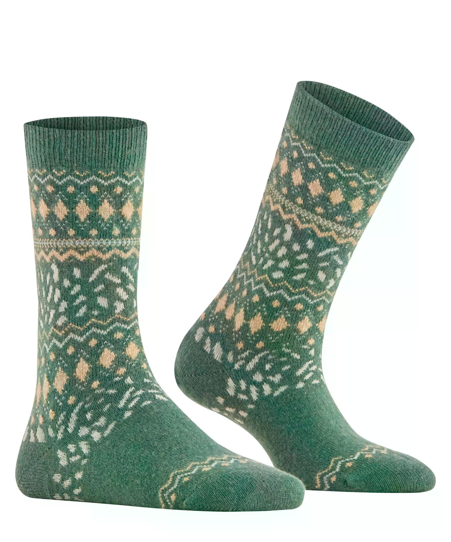 falke-cosy-wool-special-edition-socken-hunter-green-35-38 image 5