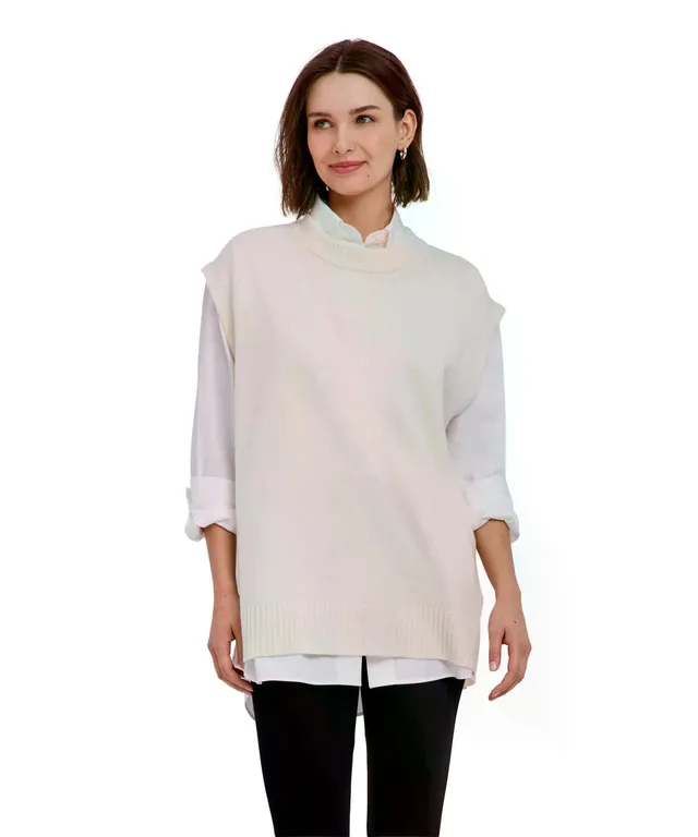 falke-cotton-touch-slipover-pullunder-damen-schwarz image 1