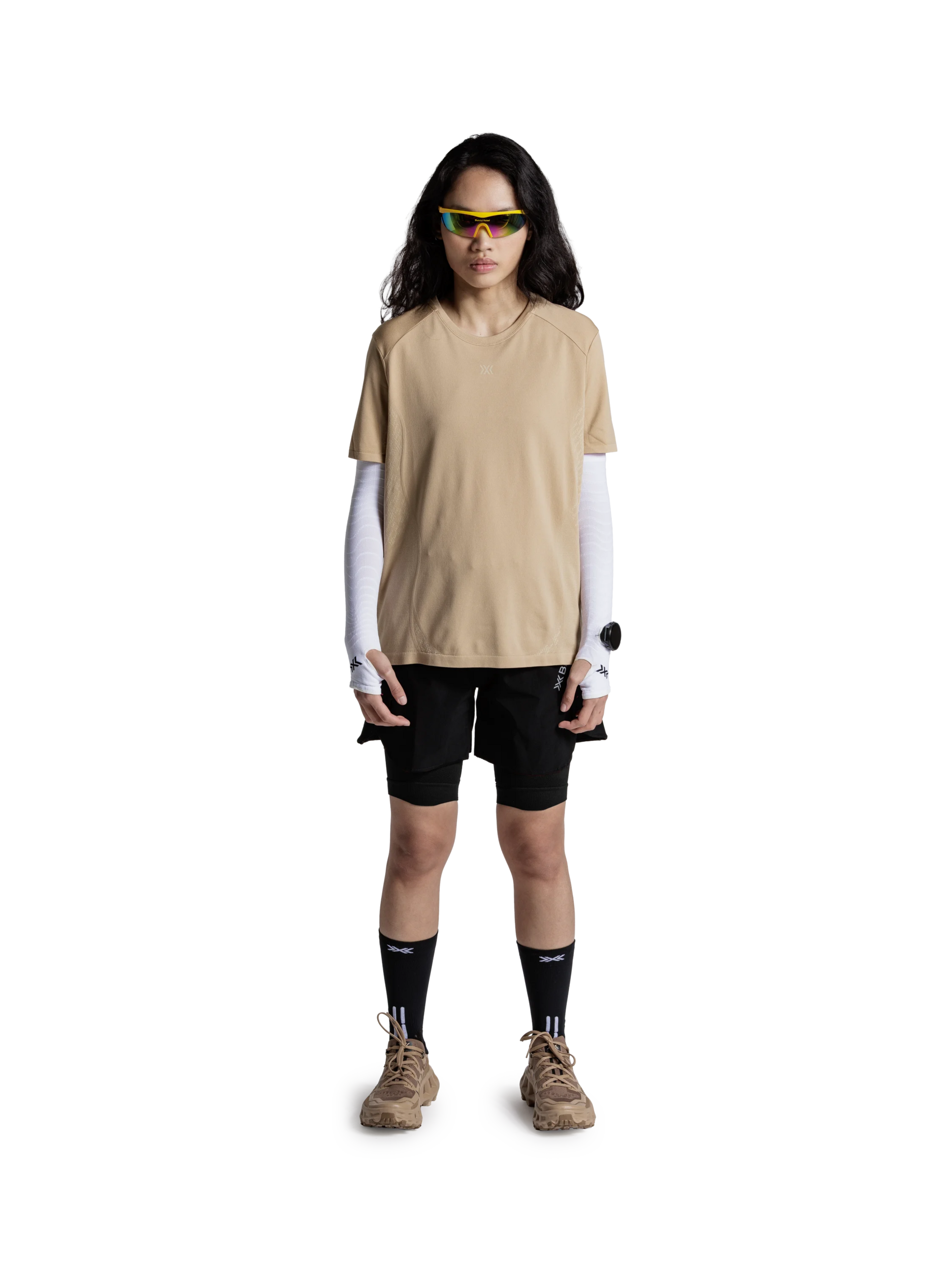 x-socks-shirts-xceed-run-discover-shirt-damen-schwarz-s-leicht image 2