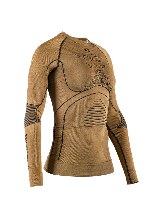 x-socks-radiactor-4-0-shirt-langarm-damen-gold-m-thermo image 1