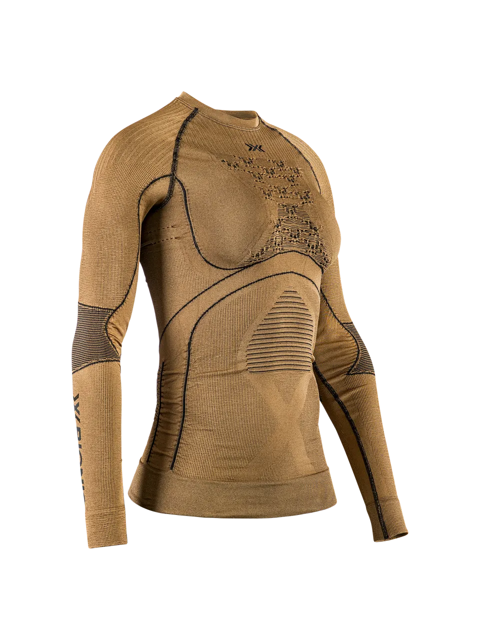 x-socks-radiactor-4-0-shirt-langarm-damen-gold-m-thermo image 1