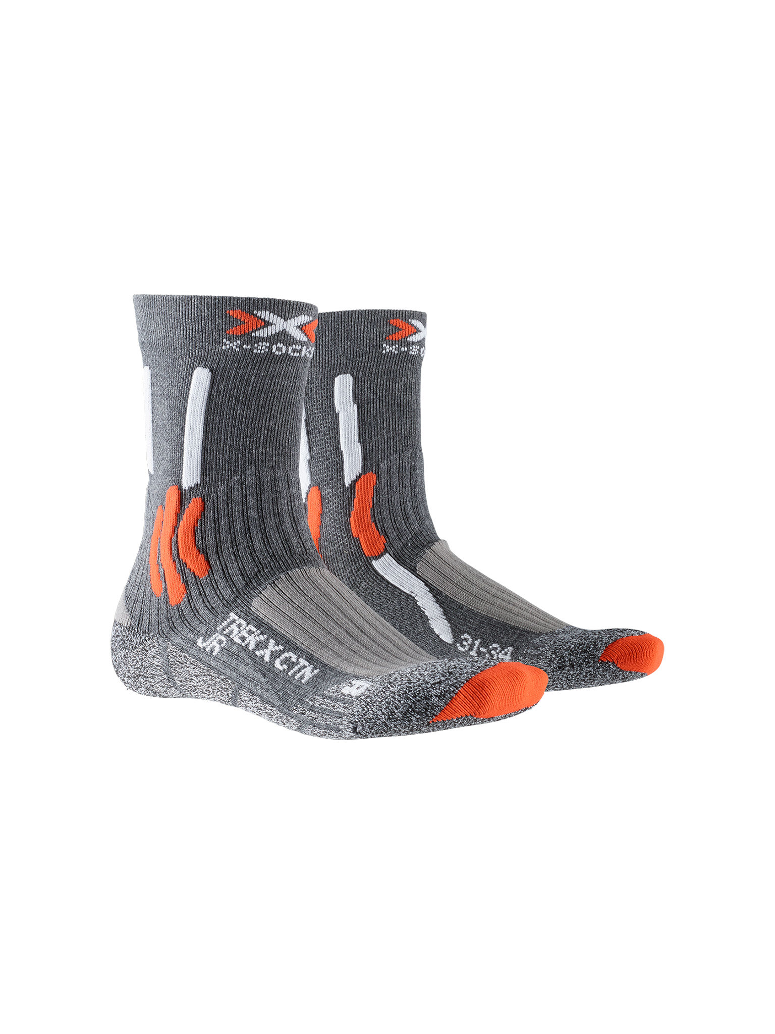 x-socks-trek-x-ctn-jr-kindersocken-27-30-baumwolle-wandern image 2