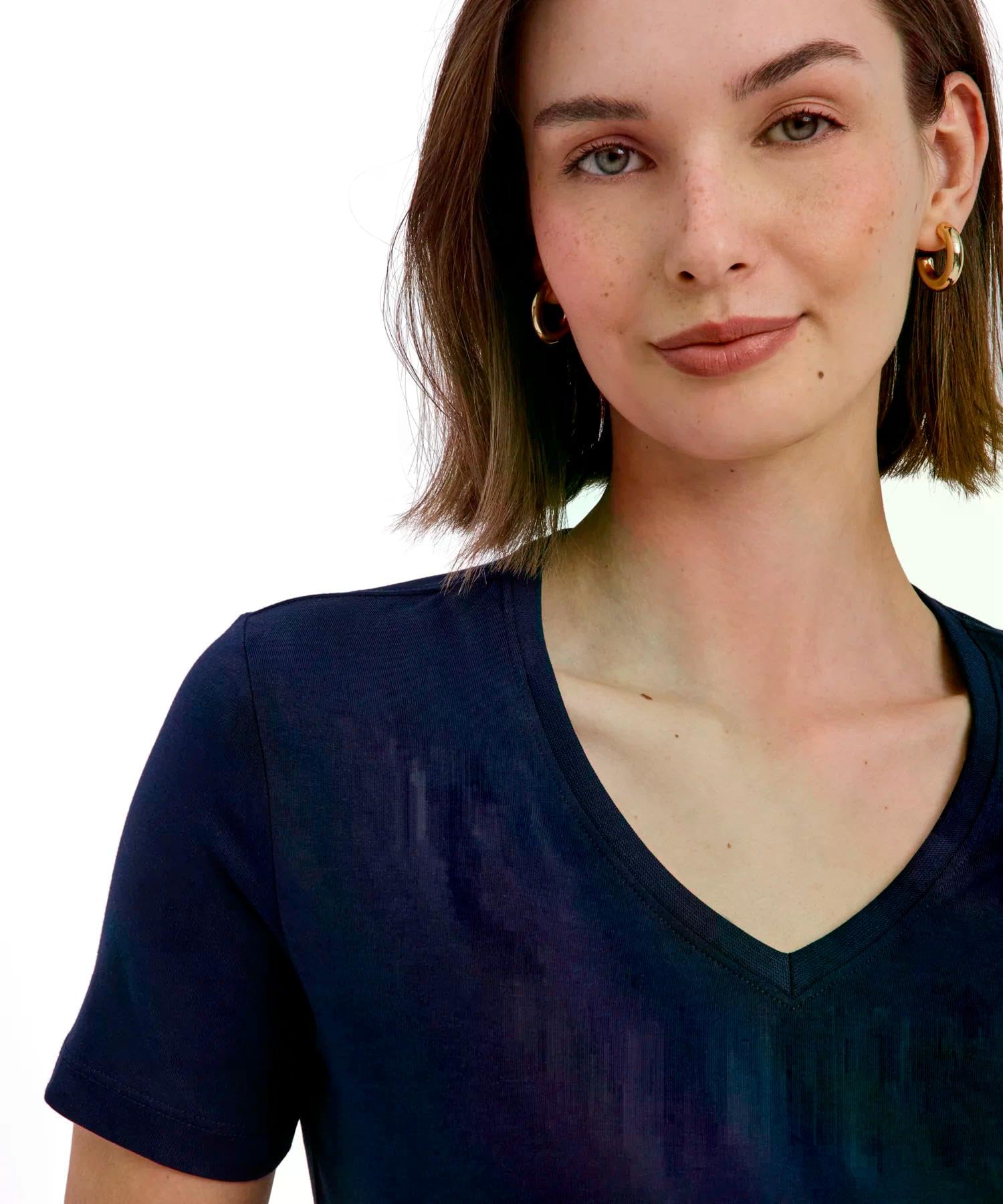 falke-true-motion-basic-v-neck-t-shirt-damen-wei-baumwolle image 4