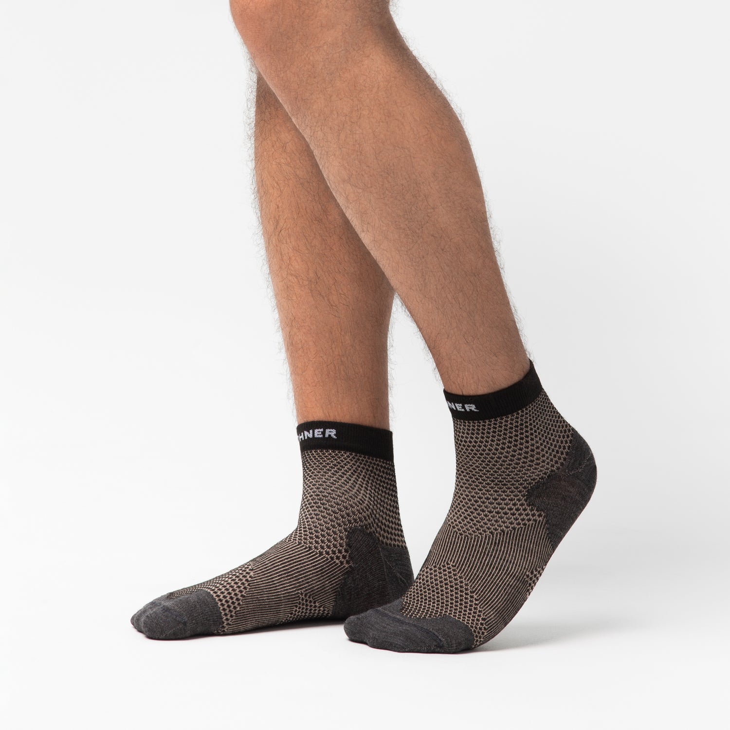 rohner-copper-allsport-quarter-sportsocken-schwarz-antibakteriell image 4