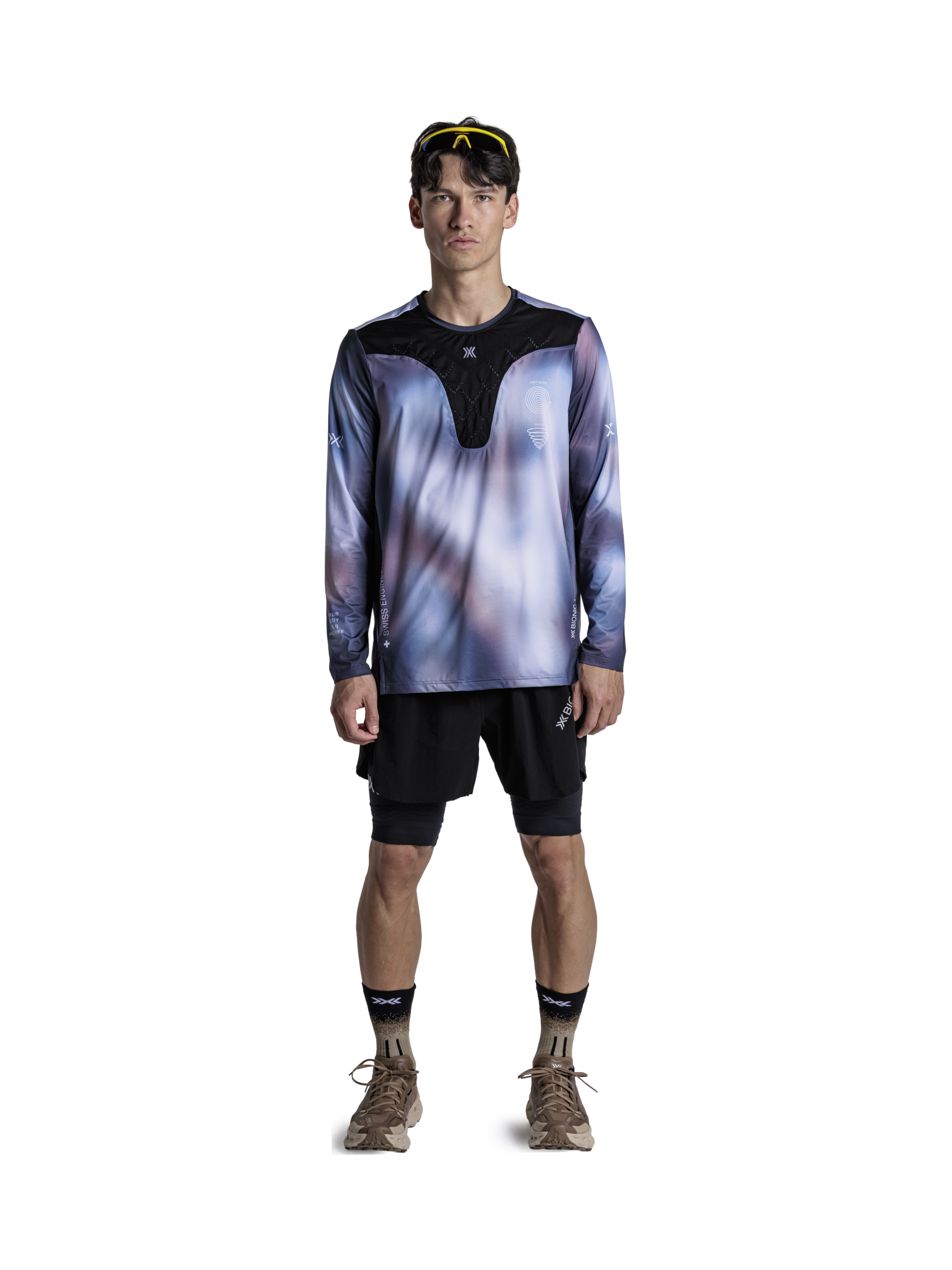 x-socks-corefusion-run-shirt-ls-men-langarmshirt-herren-chrome image 2