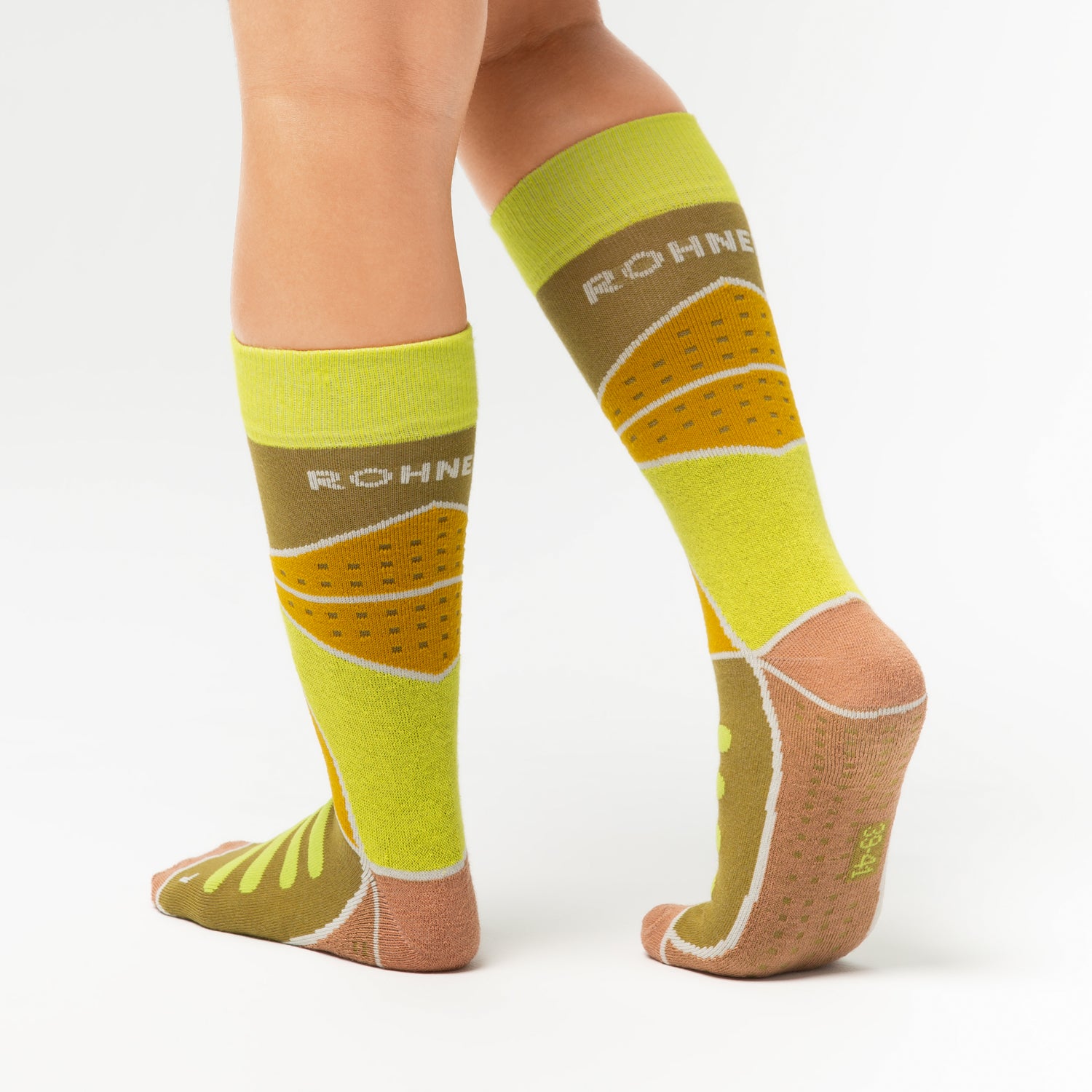 rohner-copper-trek-wandersocken-khaki-39-41-antibakteriell image 5