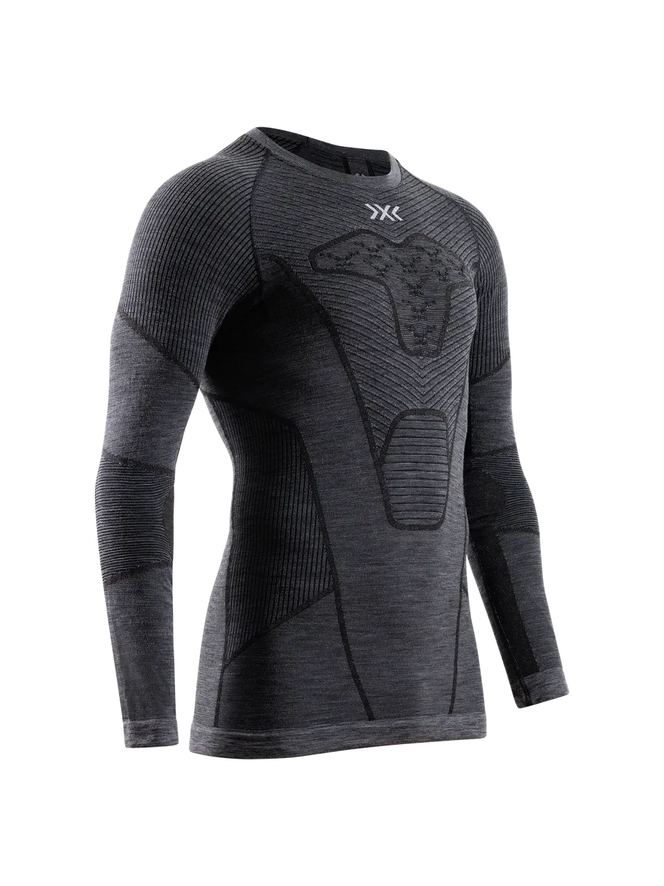 x-socks-symbio-merino-shirt-ls-men-langarmshirt-rhino-grey-merino image 1