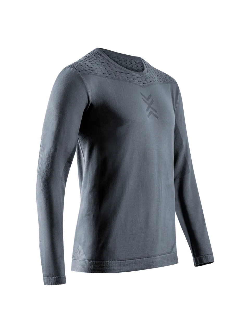 x-socks-x-ential-shirt-ls-langarmshirt-herren-rhino-grey-l image 1