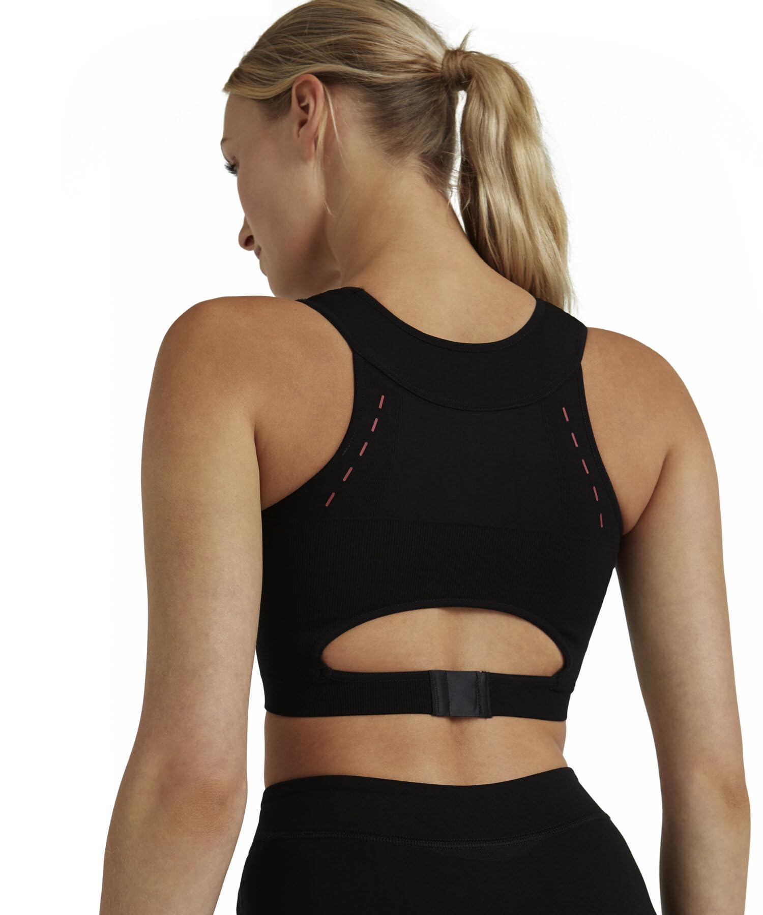 falke-madison-running-sport-bh-m-schwarz-starker-halt-nahtlos image 5