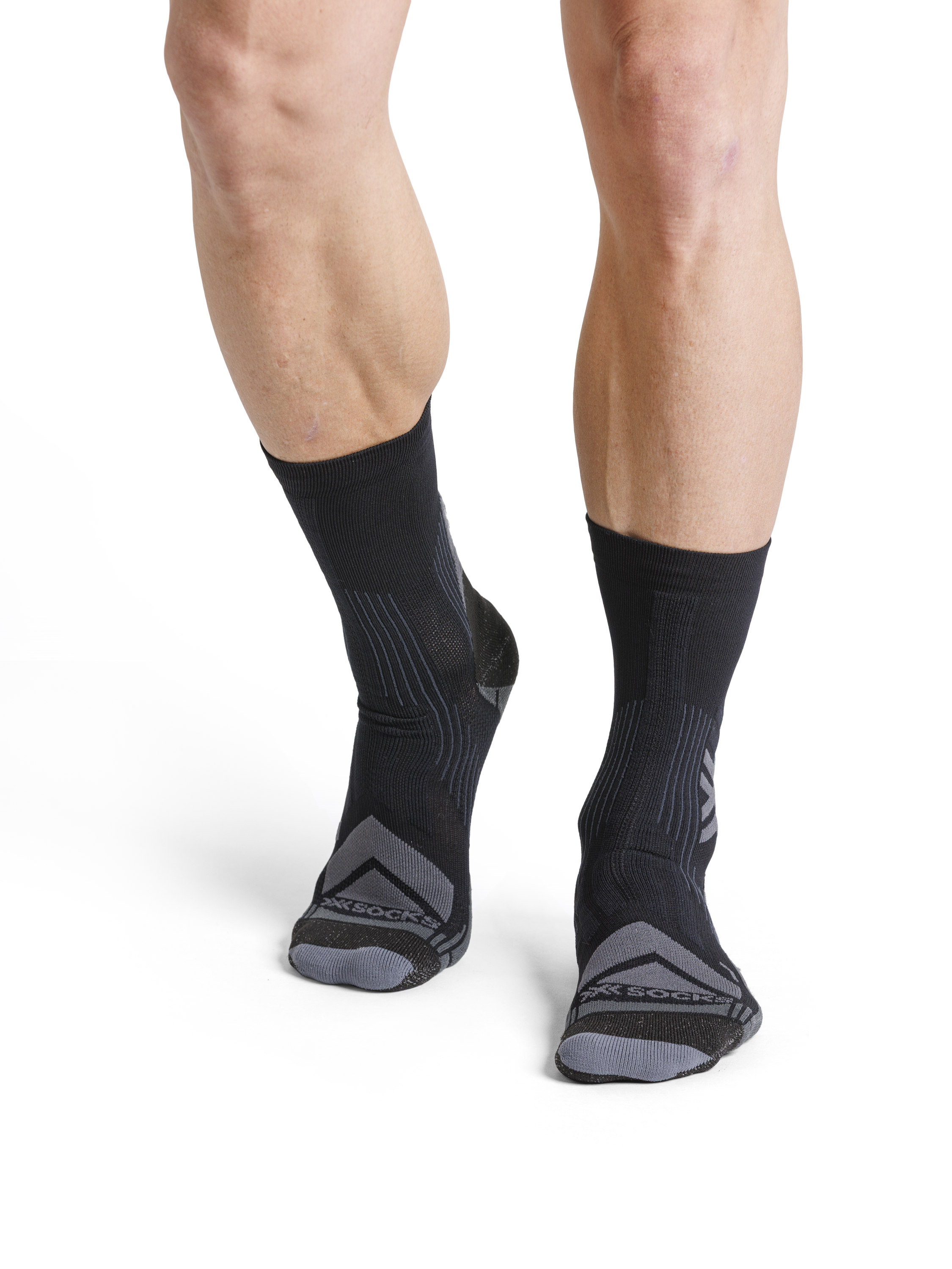 x-bionic-hike-expert-silver-crew-wandersocken-black-42-44 image 2
