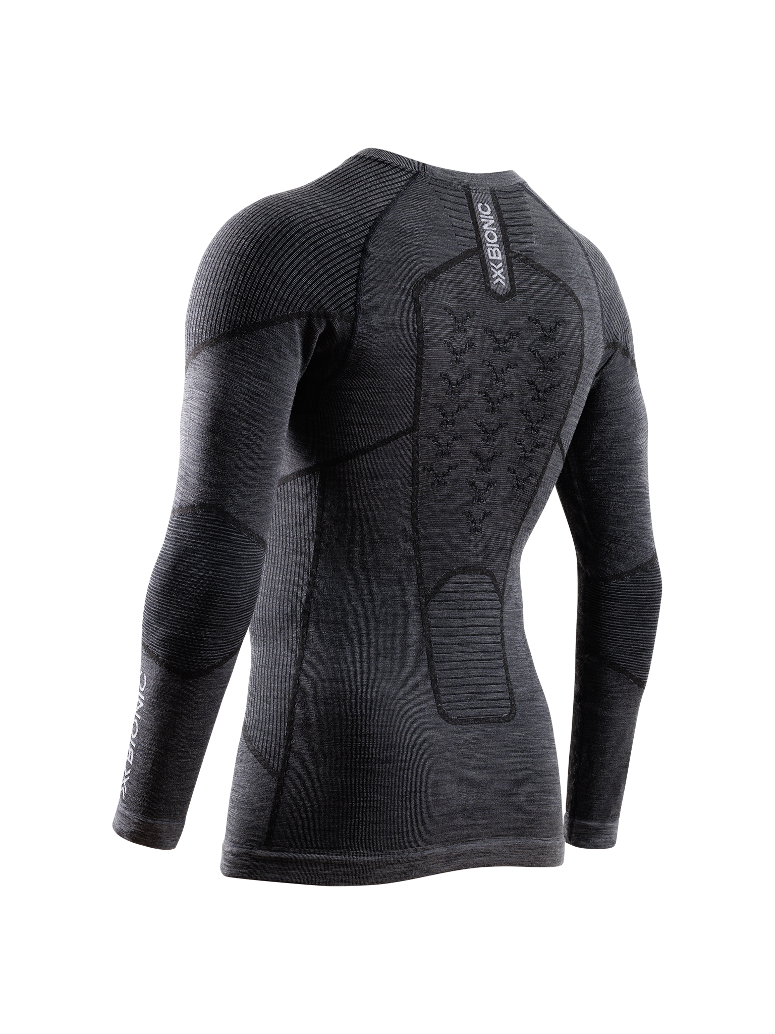 x-socks-symbio-merino-shirt-ls-men-langarmshirt-rhino-grey-merino image 2